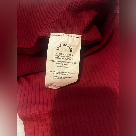 THE UPSIDE ribbed & High-Waisted Leggings; Size Large.  Brand New, never worn - Picture 6 of 15